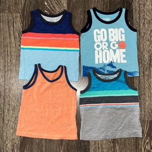 Set of 4 12 month tank tops